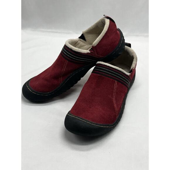 JBU by Jambu Becca Casual All-Terrain Slip-On Sz 9.5 Red Outdoor Gorpcore Hike - Picture 1 of 11